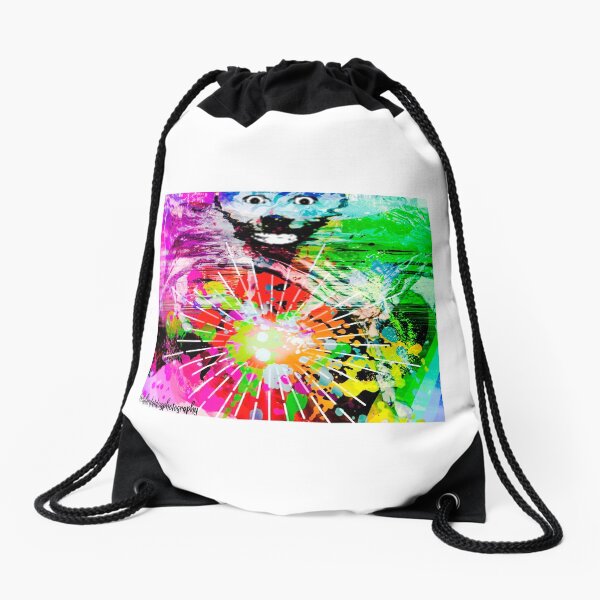 Creature Among Us Drawstring Bag