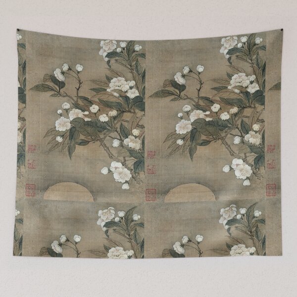 Item preview, Yun Shouping - Pear Blossom And Moon designed and sold by vakashop.