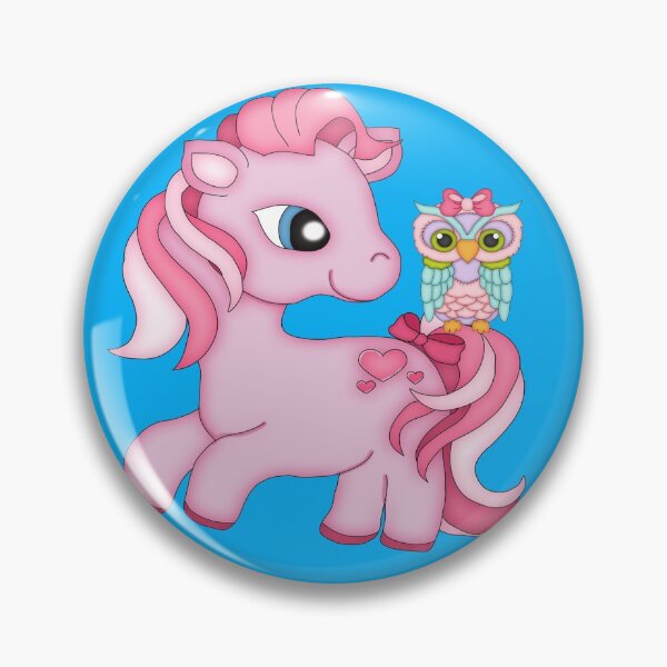 Item preview, Pretty in Pink .. the pony and the owl designed and sold by LoneAngel.