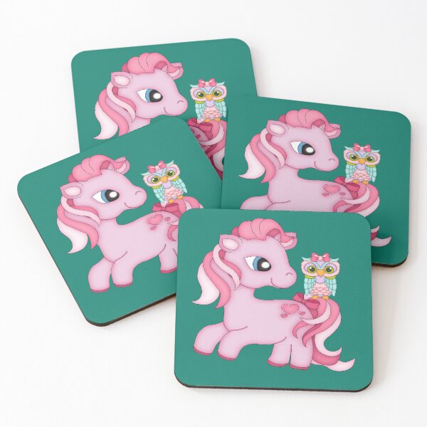 Item preview, Pretty in Pink .. the pony and the owl designed and sold by LoneAngel.