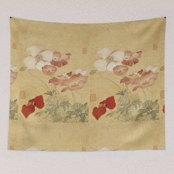 Item preview, Yun Shouping - Poppies designed and sold by vakashop.