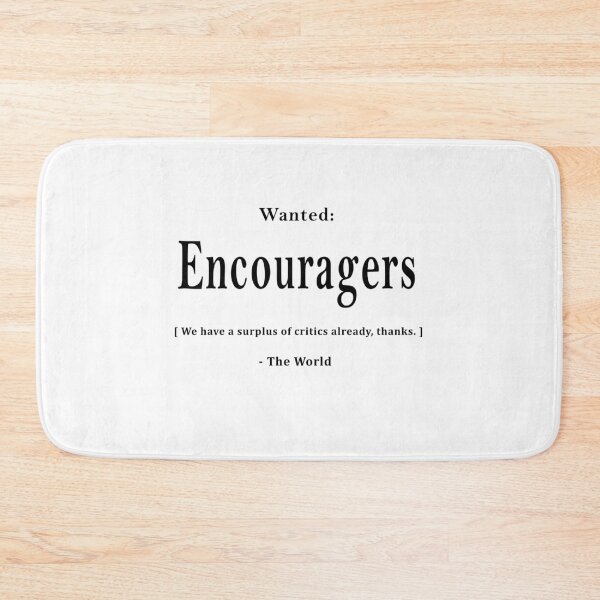 Item preview, Wanted ENCOURAGERS designed and sold by GoldyMaster07.