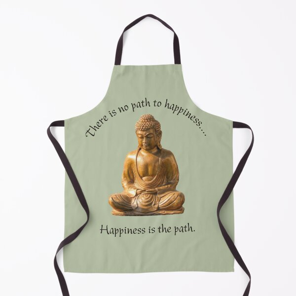 Item preview, Buddha - Path To Happiness - Transparent designed and sold by Finding Fortuity.
