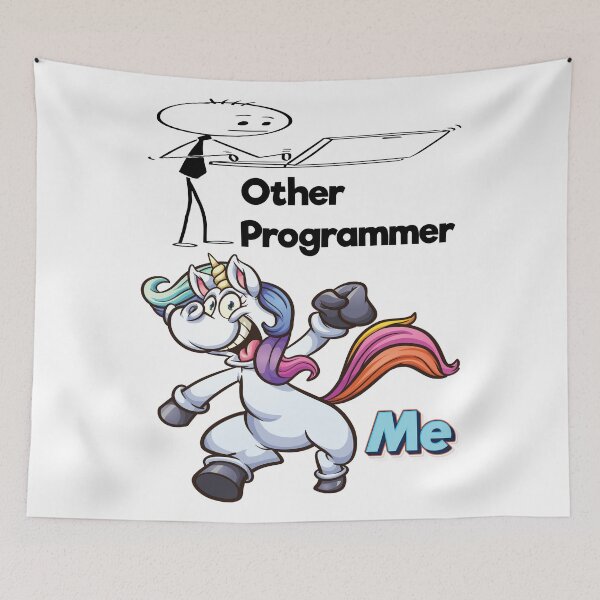 Item preview, Other Programmer Unicorn Me designed and sold by ProjectX23.
