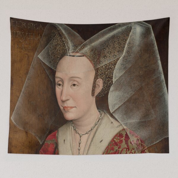 Item preview, Portrait of Isabella of Portugal - Rogier van der Weyden Workshop designed and sold by themasters.