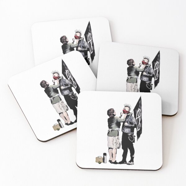 Item preview, Banksy - Mum and Anarchist designed and sold by STREETARTCORNER.