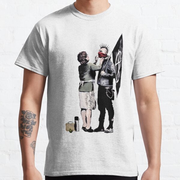 Banksy - Mum and Anarchist Classic T-Shirt