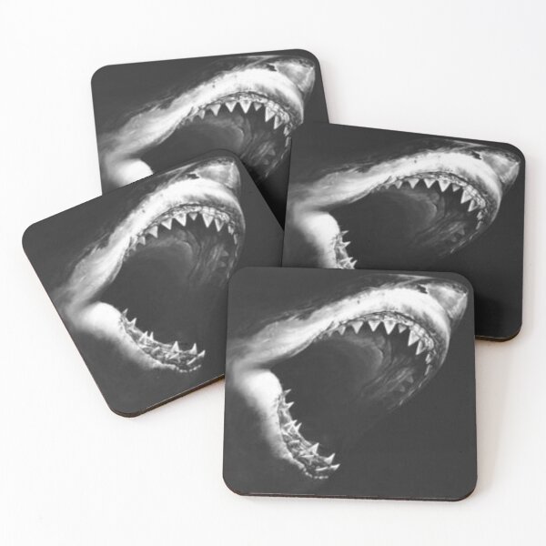 Item preview, shark horror shark see beach designed and sold by wail9dz.