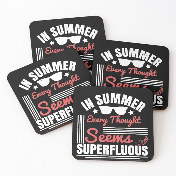 Item preview, In Summer, Every Thought Seems Superfluous - Summer 2020 designed and sold by shop4fun.