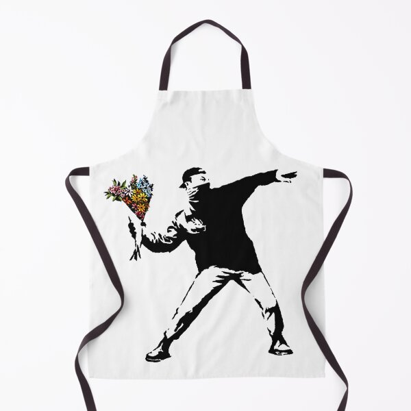 Item preview, Banksy - Rage, Flower Thrower designed and sold by STREETARTCORNER.