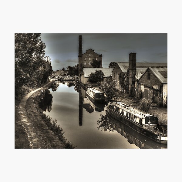 Hovis Mill , Macclesfield Canal, Cheshire Photographic Print