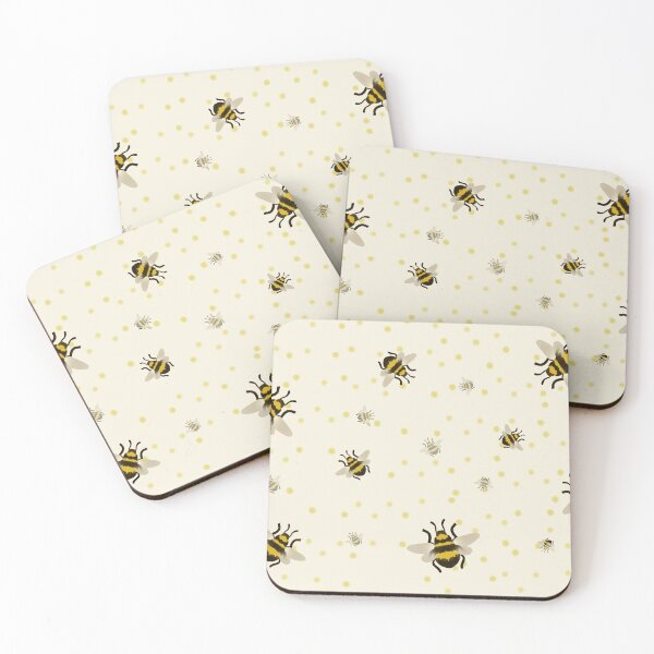 Item preview, Bee print designed and sold by Hannah Hibbert.