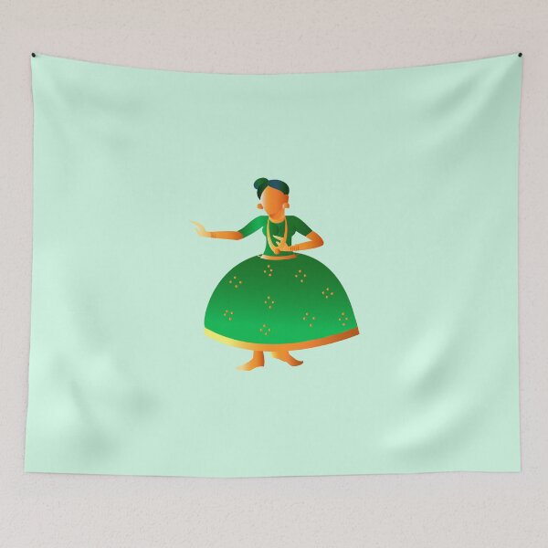 Item preview, Female kathak classical dancer designed and sold by DBkaushal.