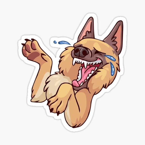 Стикеры тг собаки мемы "BEASTARS Melon" Sticker for Sale by AlexMay007 Redbubble