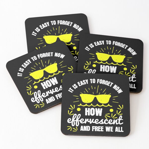 Item preview, It Is Easy to Forget Now, how Effervescent and Free We All Felt that Summer - Summer 2020 designed and sold by shop4fun.
