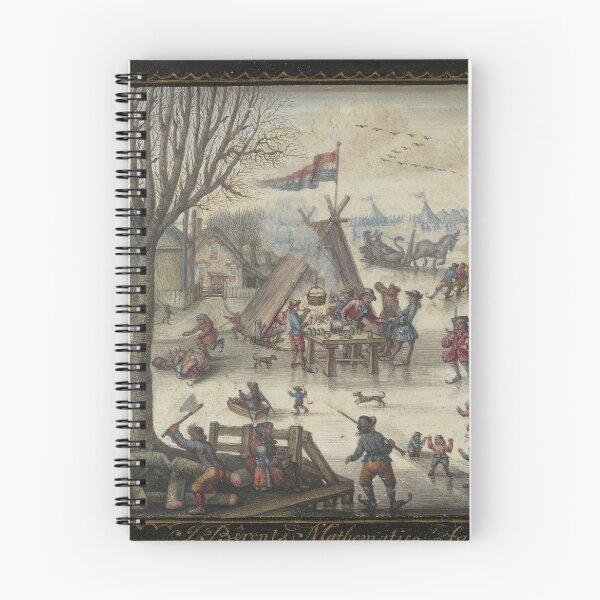 Item preview, Winter Landscape with Figures - Jan Berents designed and sold by themasters.
