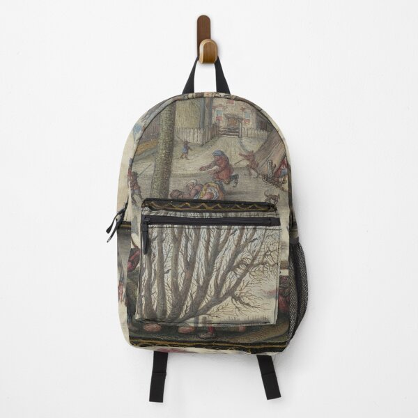 Item preview, Winter Landscape with Figures - Jan Berents designed and sold by themasters.