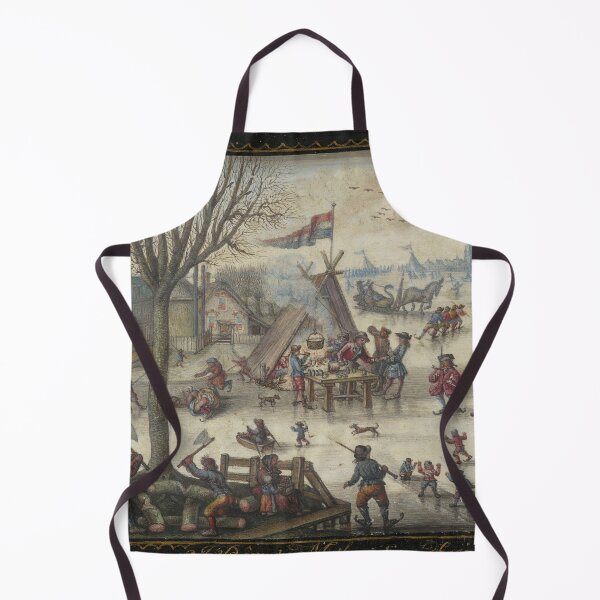 Item preview, Winter Landscape with Figures - Jan Berents designed and sold by themasters.