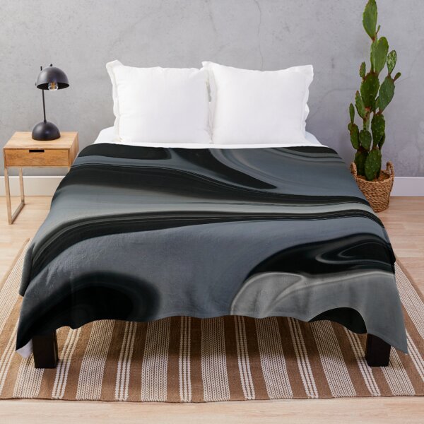 Item preview, Oily Black Marble Landscape designed and sold by maak-and-illy.