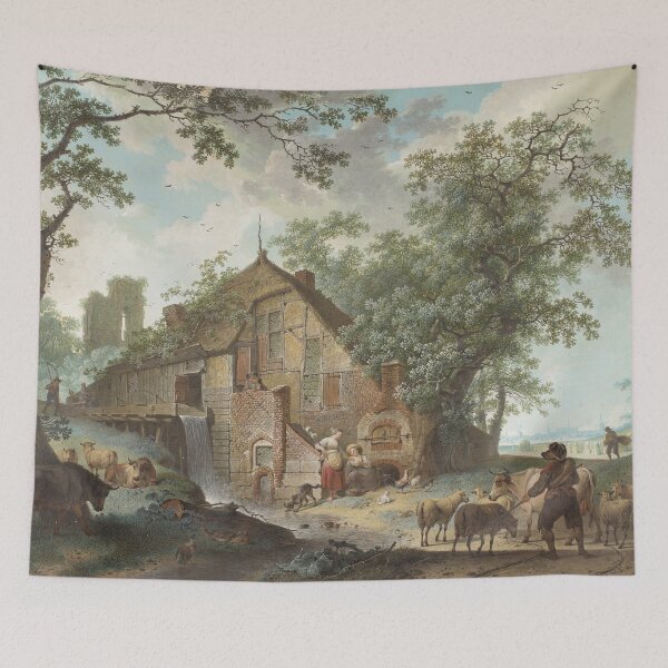 Item preview, A Summer Scene - Hendrik Meyer designed and sold by themasters.