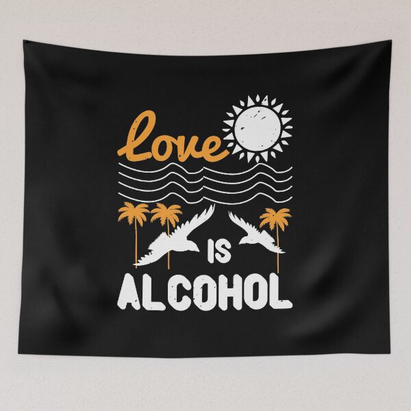 Item preview, Love Is Alcohol - Summer 2020 designed and sold by shop4fun.