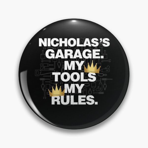 Item preview, Nicholas Garage Mis herramientas designed and sold by HelloFromAja.