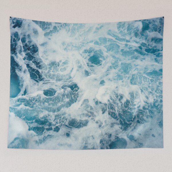 Item preview, blue ocean waves designed and sold by Kinisis.