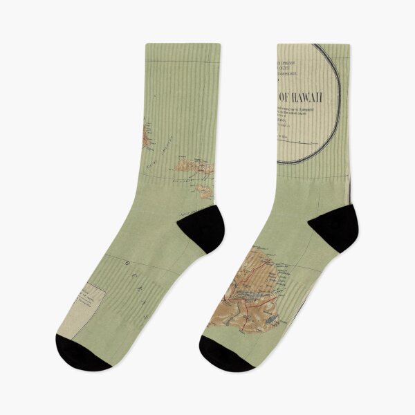 Item preview, Vintage Map of Hawaii (1915) designed and sold by BravuraMedia.