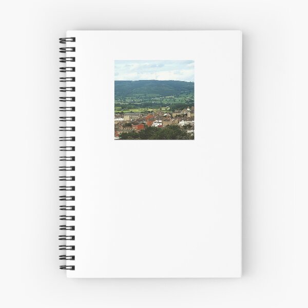 Item preview, View over Denbigh town designed and sold by Short-n-Snappy.