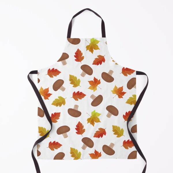 Item preview, Autumn pattern with leaves and mushrooms designed and sold by GulArt.