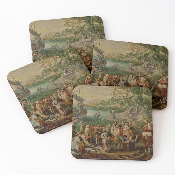 Item preview, The Miraculous Draught of Fishes - Joachim Beuckelaer designed and sold by themasters.