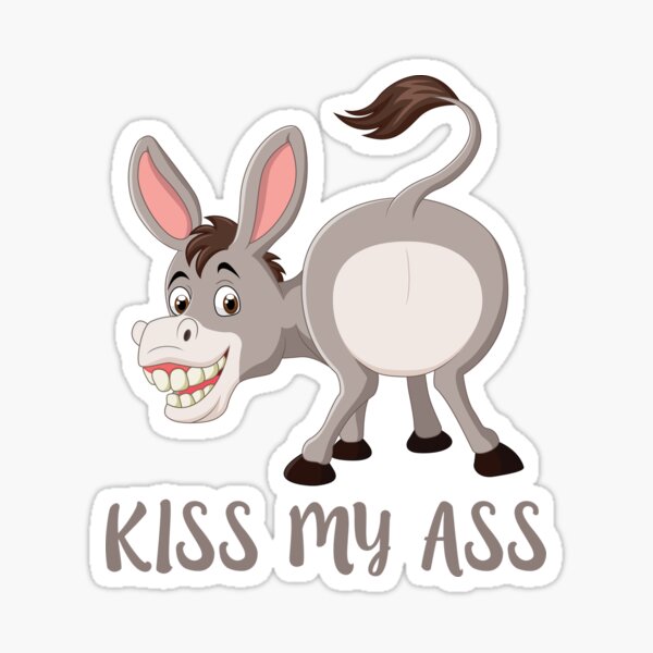 Item preview, Kiss my ass ass designed and sold by Tobias Fink.