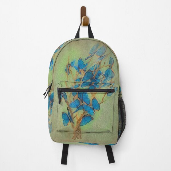 Item preview, Blue Butterfly Tree designed and sold by Leslie Montgomery Art.
