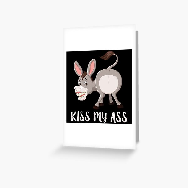 Item preview, Kiss my ass ass designed and sold by Tobias Fink.