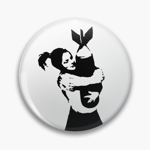 Item preview, Banksy - Bomb Love designed and sold by STREETARTCORNER.