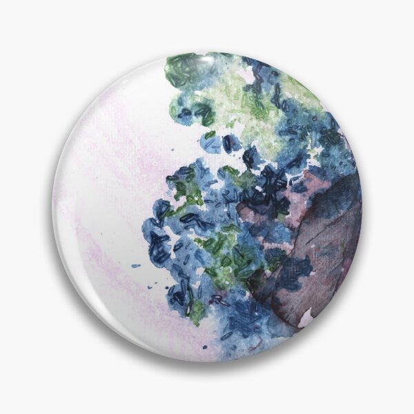 Item preview, abstract floral watercolor painting designed and sold by rysunki-malunki.