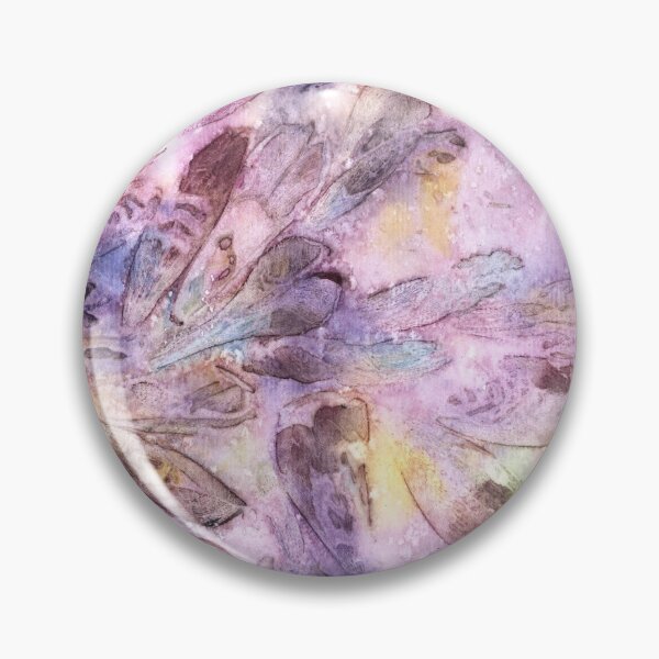 Item preview, painterly textured feathers watercolor designed and sold by rysunki-malunki.
