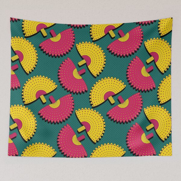 Item preview, Afro Ankara Wax Print 18 designed and sold by hellcom.