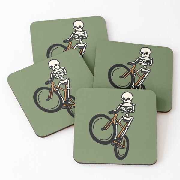 Item preview, Fixie Wheelie Skeleton Dude designed and sold by hadicazvysavaca.