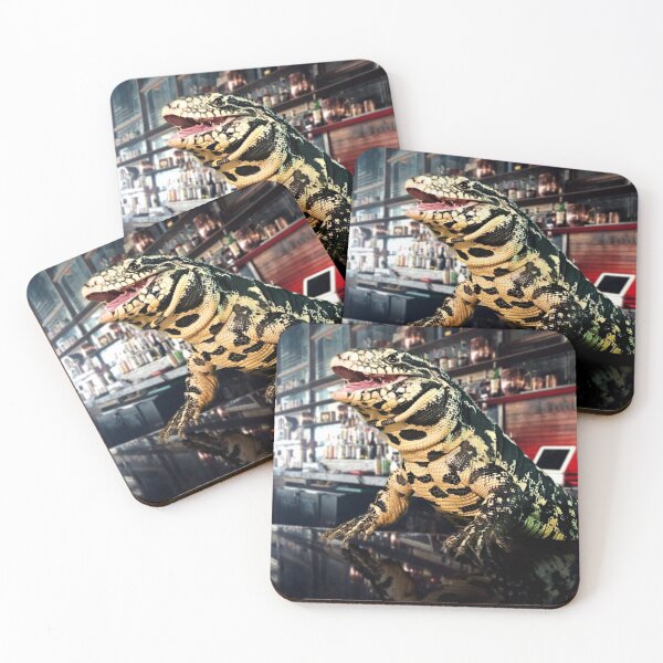 Item preview, Tegu bartender designed and sold by Spikesandscales.