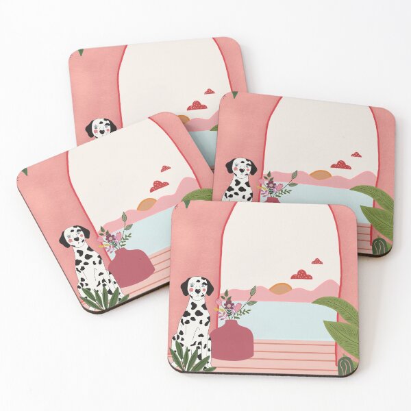 Item preview, Dalmatian dog art print  designed and sold by gglcreative.