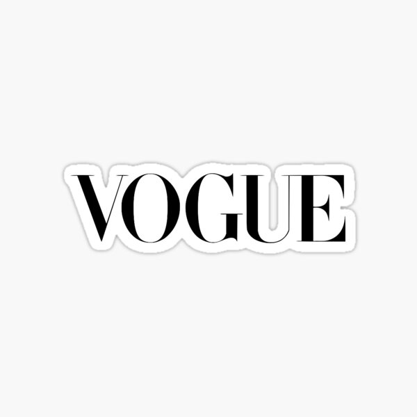 Vogue Logo Sticker