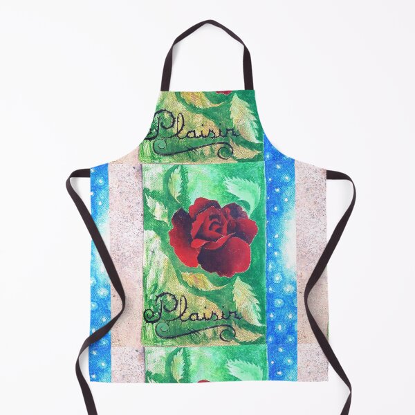 Item preview, "Plaisir" Pleasure in French - Red Rose Acrylic Painting SATURATED VERSION designed and sold by Versatill.