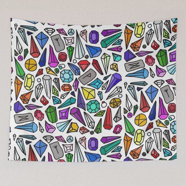 Item preview, Gem Shards and Runestones designed and sold by thelittleforest.