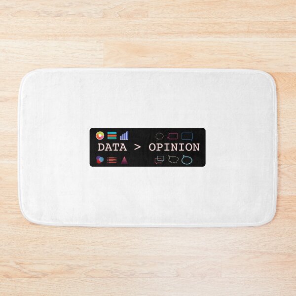 Item preview, Data Science Shirt - Statistics Data is Greater than Opinion - Data Nerd designed and sold by farhanhafeez.