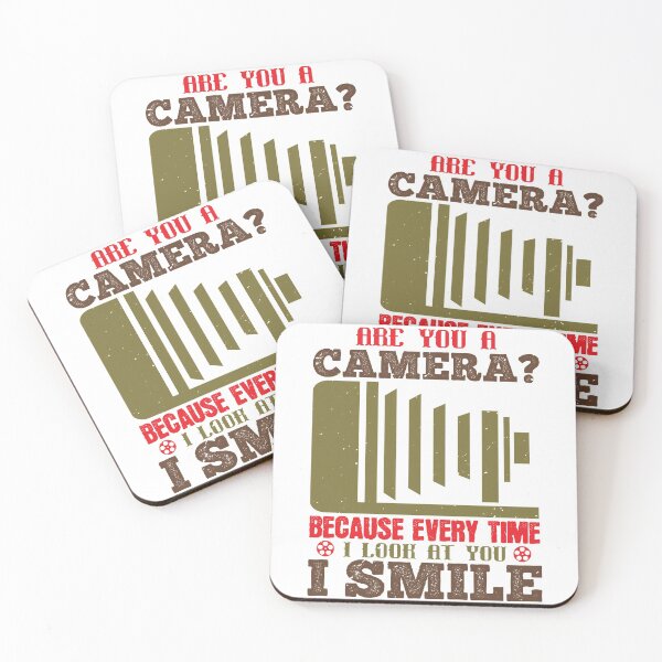 Item preview, Are You A Camera Because Everytime I Look At You I Smile  designed and sold by GoodVibeDesign.