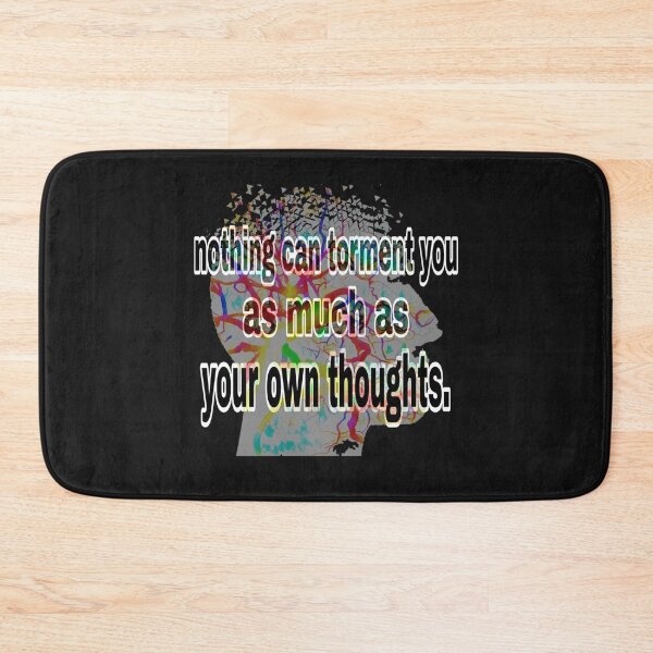 Item preview, nothing can torment you as much as your own thoughts. designed and sold by doctors-apparel.