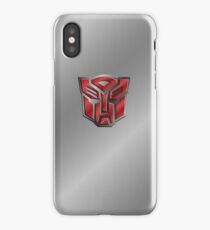 Autobot Symbol - Brushed Metal 3.0 iPhone Case