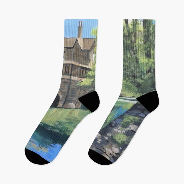 Item preview, St. John's Bridge Malmesbury England designed and sold by singer-painter.