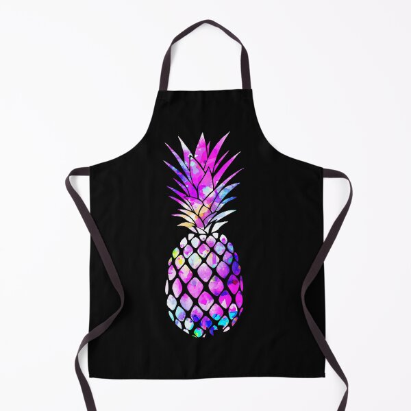 Item preview, Pineapple pink raimbow watercolor designed and sold by Collagedream.